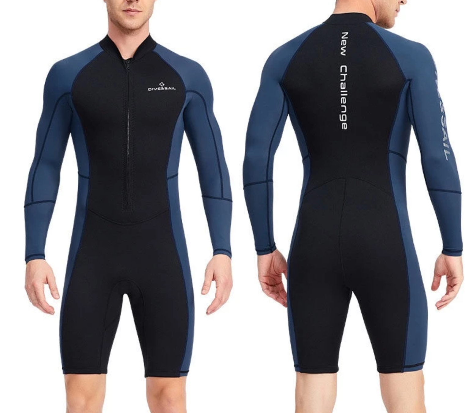 Neoprene SCR Men Wetsuit One Piece 2