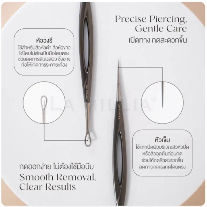 เซตที่กดสิว Acne And Blackhead Set 3