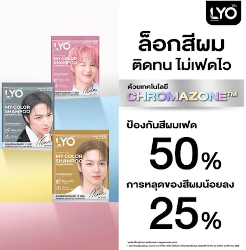 แชมพูเปลี่ยนสีผม 02 สีเทาหม่น 3