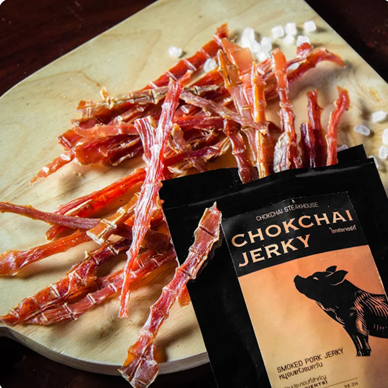 Jerky เนื้อวัวและเนื้อหมูอบแห้ง 2