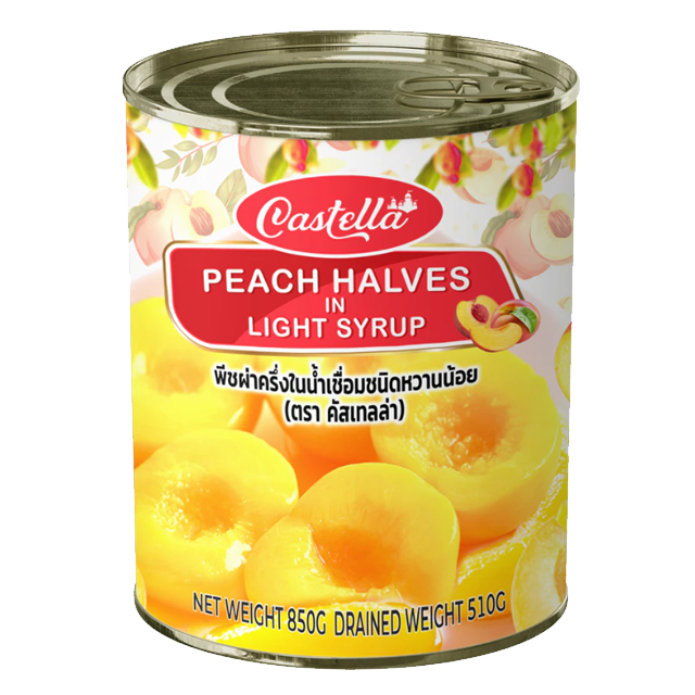 Peach Halves In Light Syrup 1