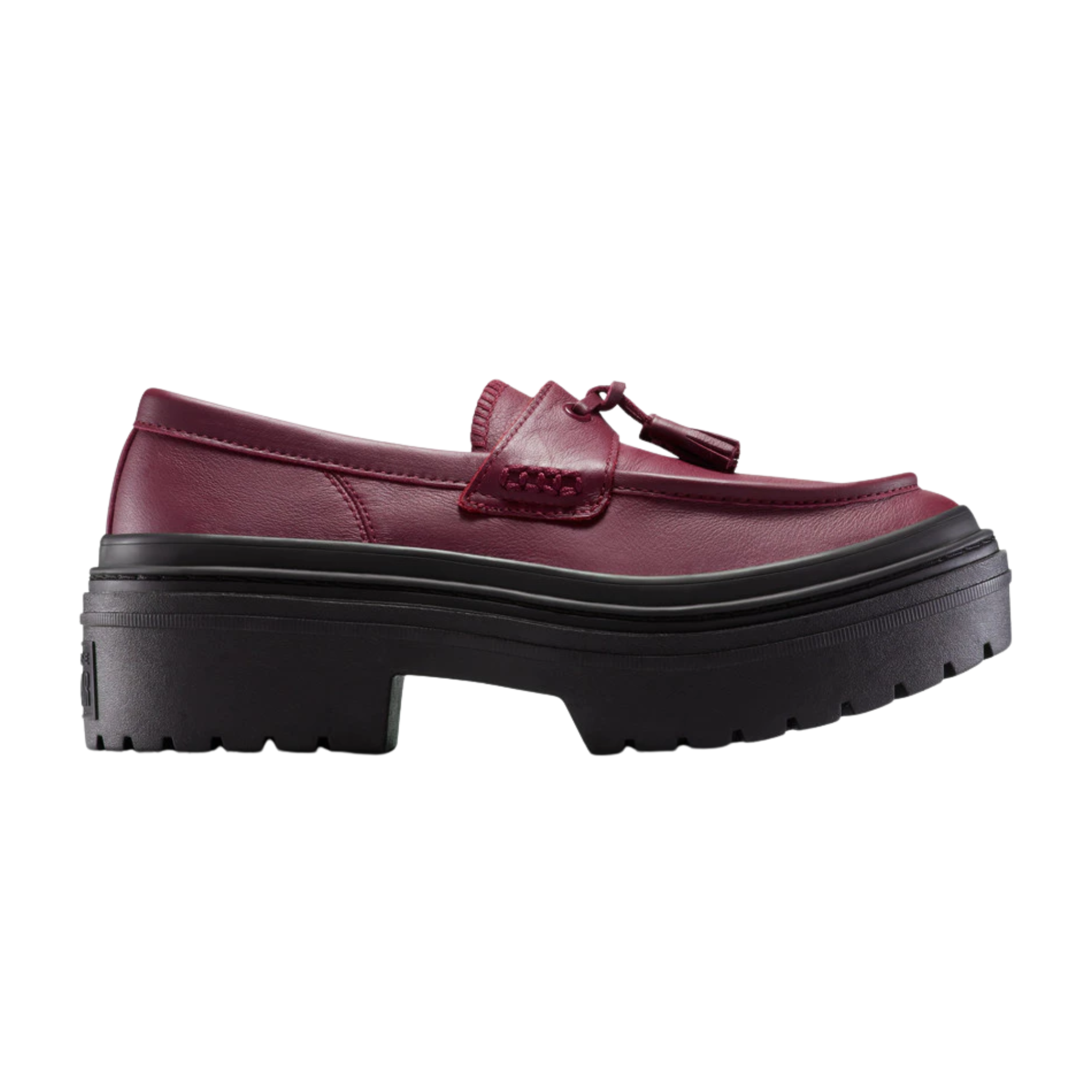CTAS LUGGED HEEL LOAFER FOUNDATION OX RED 2
