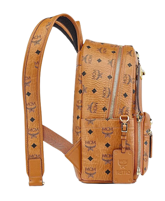 กระเป๋าแบรนด์เนม รุ่น Retro Dual Stark Backpack in Visetos 2