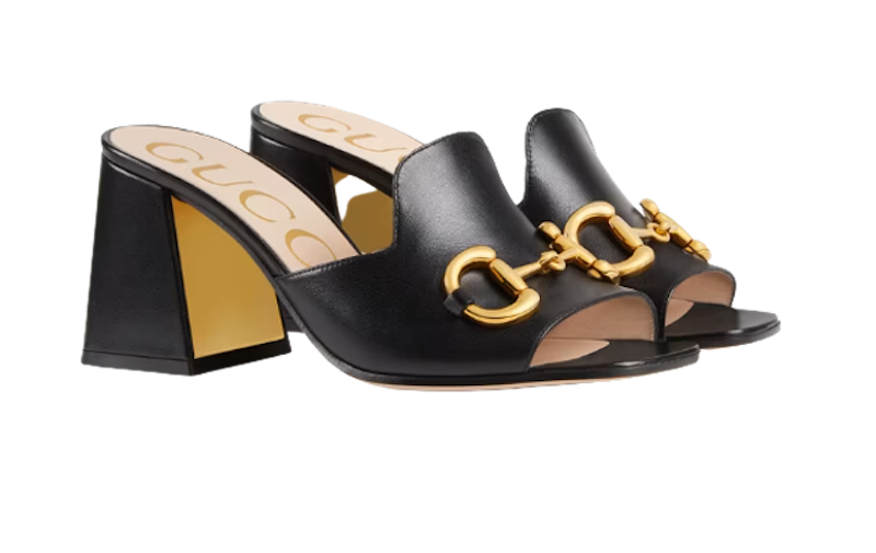 รองเท้าแตะ Gucci ผู้หญิง รุ่น Slide Sandal with Horsebit 3