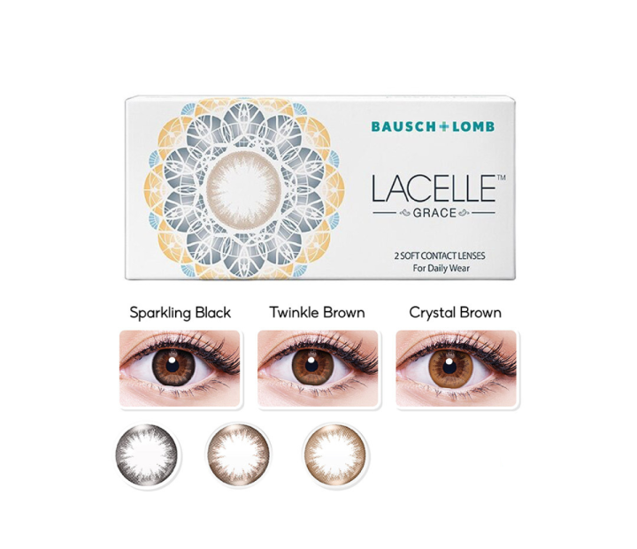 คอนแทคเลนส์สี LACELLE Grace  2