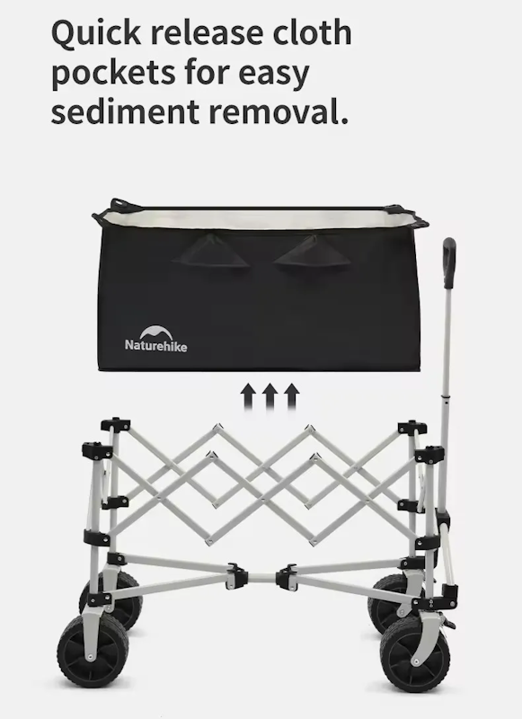 รถเข็น Magic Cube Outdoor Camping Cart 2