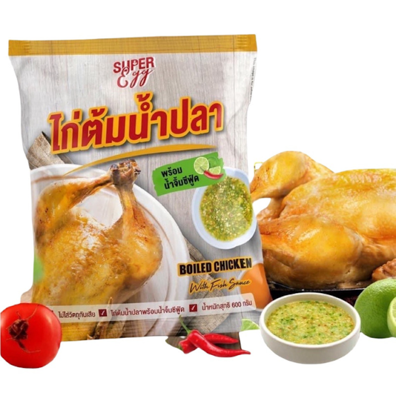 ของไหว้ศาลพระภูมิ ไก่ต้มน้ำปลา 1