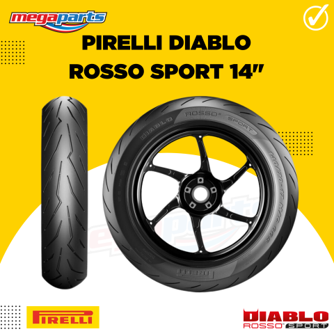 ยางนอกมอเตอร์ไซค์ Diablo Rosso Sport 3
