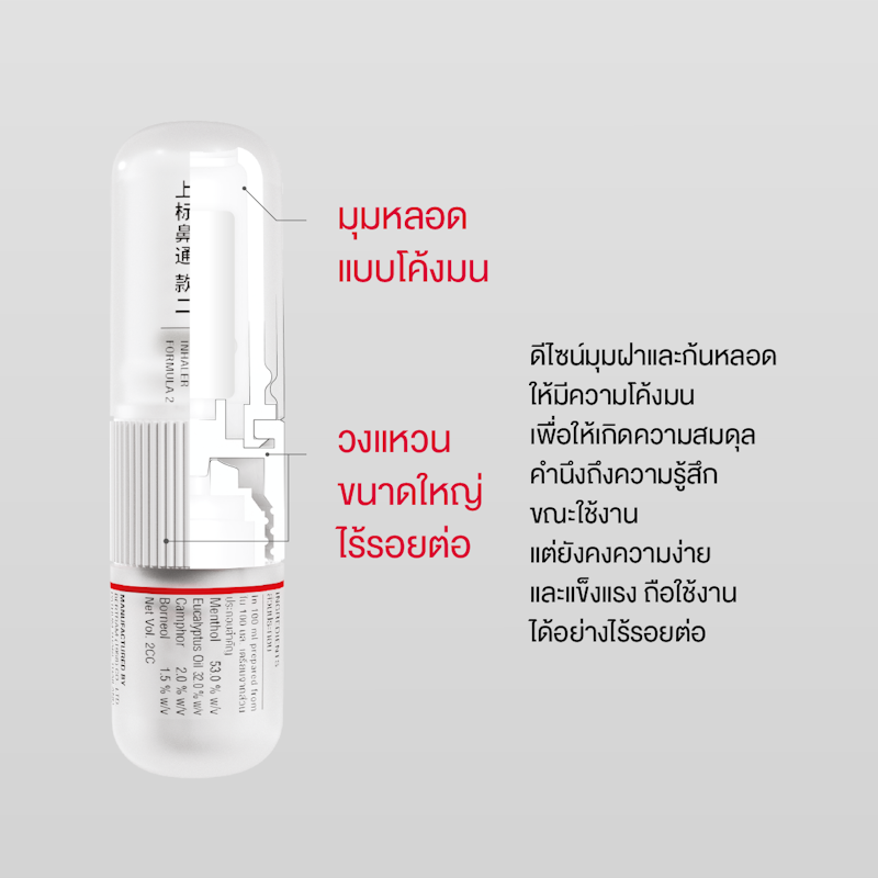 ยาดมเซียงเพียว สูตร 2 3
