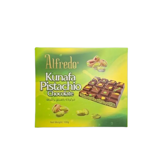 ช็อกโกแลตดูไบ Kunafa Pistachio Chocolate  1