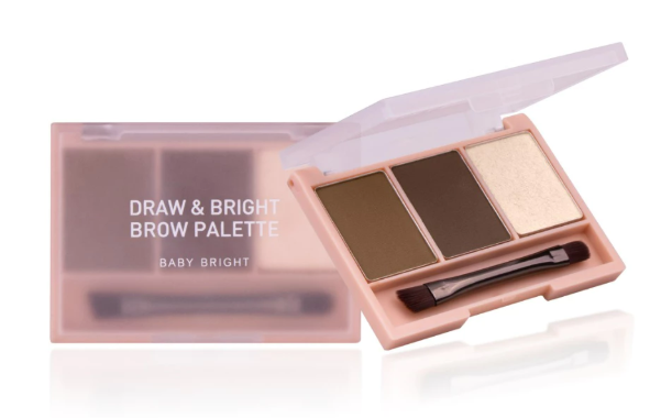 Draw & Bright Brow Palette 1