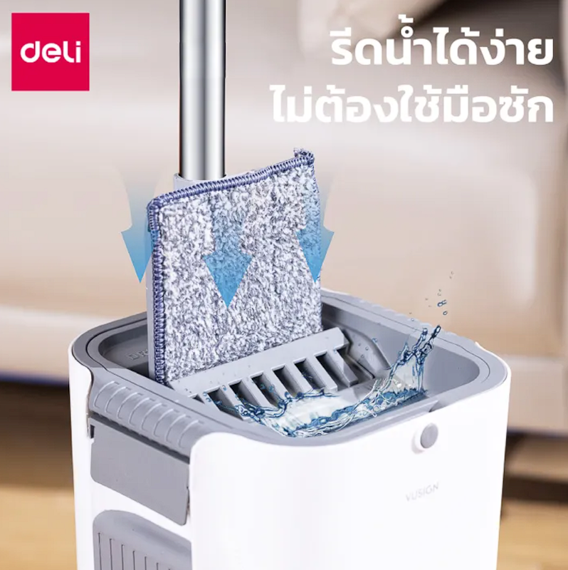 ไม้ถูพื้นพร้อมถังรีดน้ำ 3
