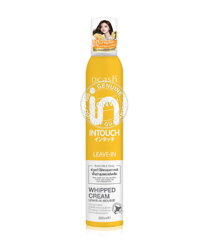 มูสวิปครีม Intouch Butter Milk And Honey Whipped Cream Leave In Mousse 3