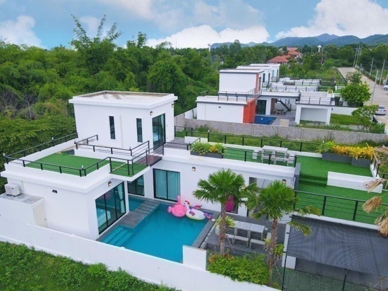 ที่พักหัวหิน พลูวิลล่า บ้าน Spring Vintage Pool Villa 1