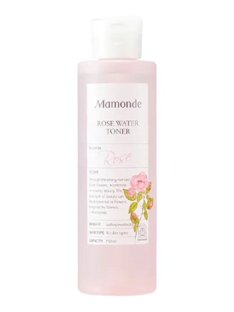 โทนเนอร์ไม่มีแอลกอฮอล์  Rose Water 1