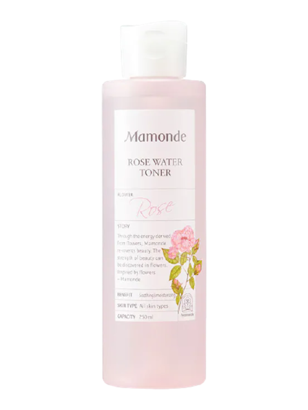 โทนเนอร์ไม่มีแอลกอฮอล์ Rose Water 1