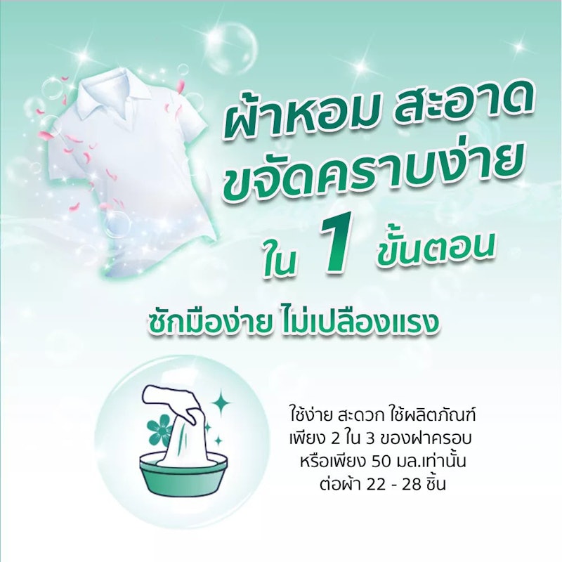 เจลบอลซักผ้า สูตรเข้มข้น Laundry Pods Gelball Pack 3