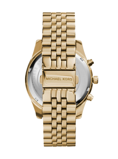 นาฬิกา Michael Kors สำหรับผู้ชาย รุ่น Lexington Gold-Tone Watch 2