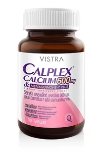 CALPLEX CALCIUM 600 MG AND MENAQUINONE-7 PLUS 1
