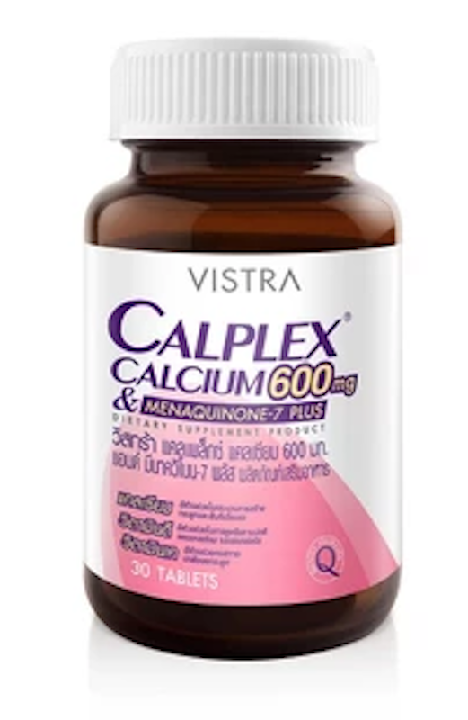 CALPLEX CALCIUM 600 MG AND MENAQUINONE-7 PLUS 1