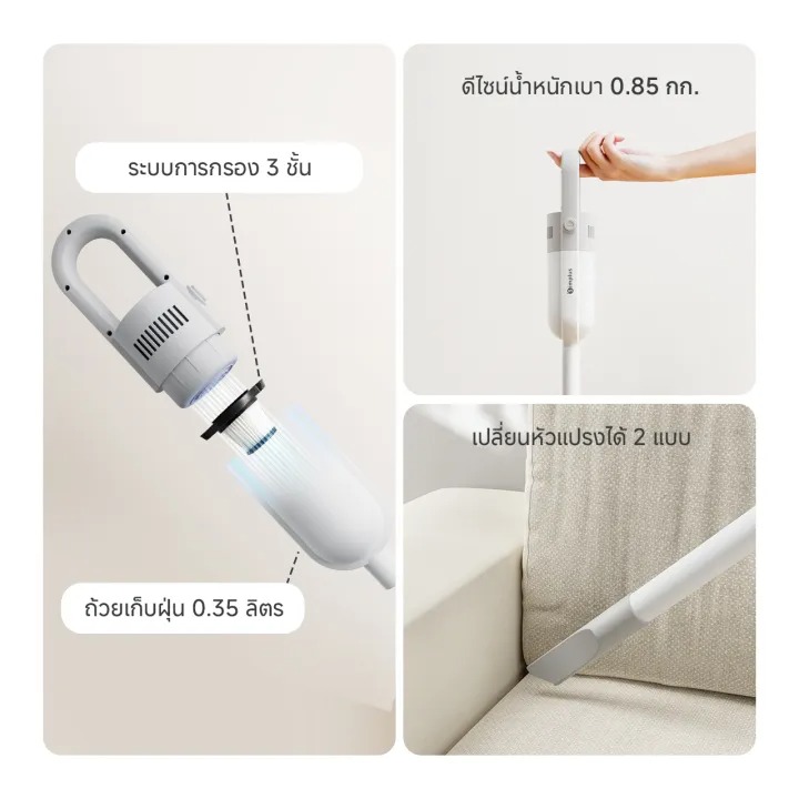 เครื่องดูดฝุ่นแบบมีสาย 13000pa 3