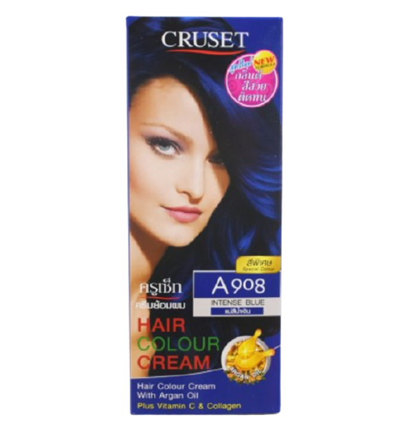 ยาย้อมผมสีน้ำเงิน Hair Color Cream A908  1