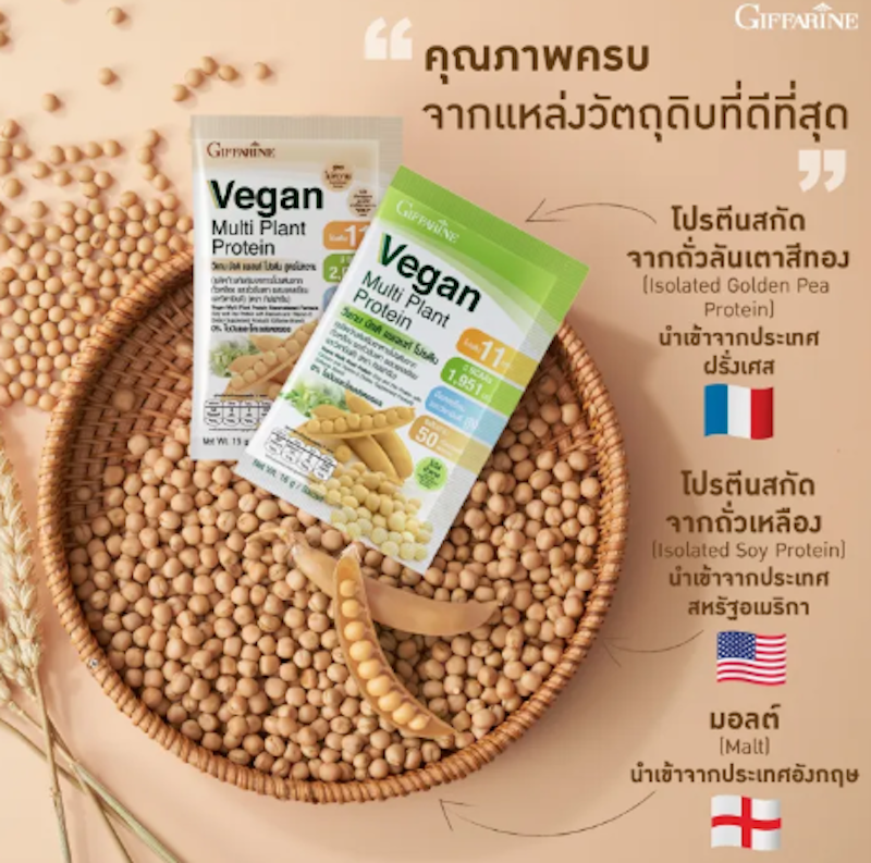 โปรตีนจากพืช Vegan Plant Protein 2