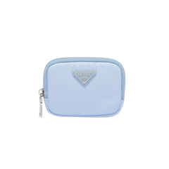 Light Blue Small Re-Nylon Wallet