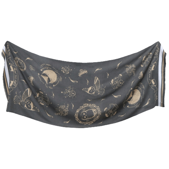 ผ้าคลุมไหล่ ลาย Fleece Bell Ring 1