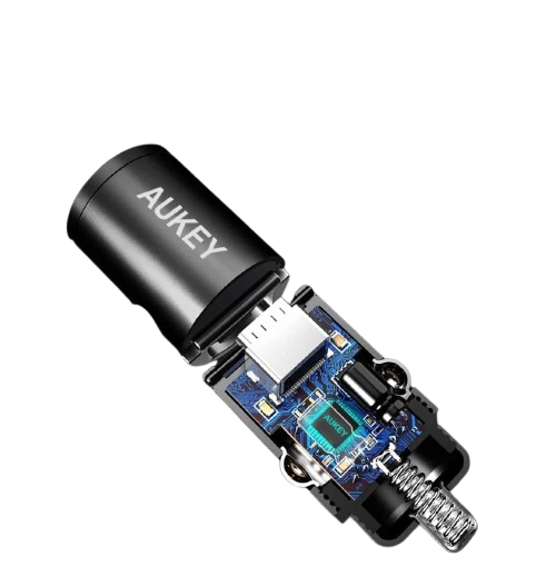 Metal Dual Port Fast Car Charger 2
