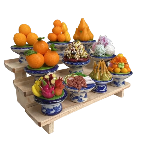 พานดินปั้นขนม 4