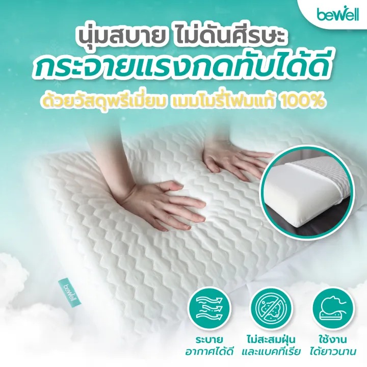 หมอนเมมโมรี่โฟม 2-in-1 2