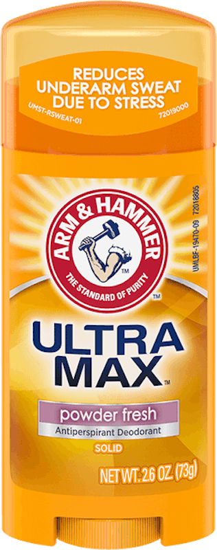 iHerb โรลออน UltraMax Solid Antiperspirant Deodorant for Women กลิ่น Powder Fresh 1