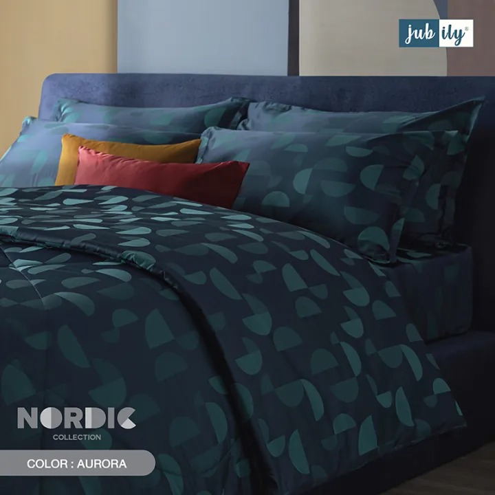  ผ้านวมสำเร็จ 6 ฟุต Jubily Nordic Collection 460 Series 3