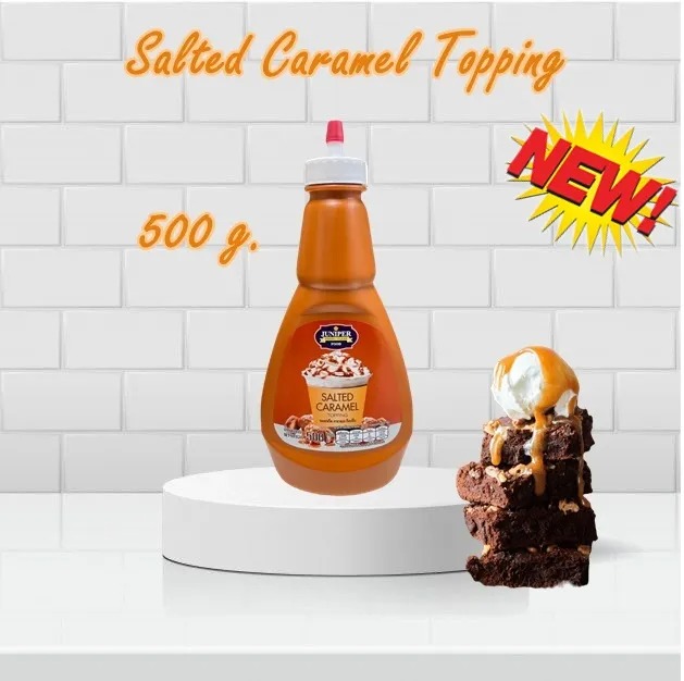 ซอสคาราเมล Salted Caramel Topping 2