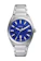 Fossil Everett Three - Hand Date Stainless Steel Watch 1