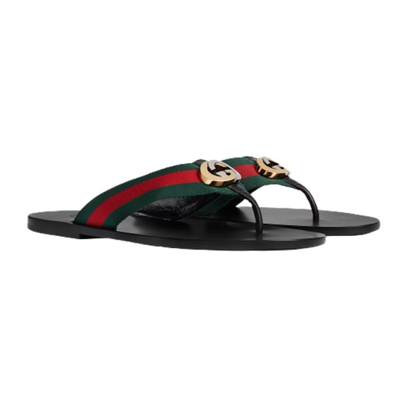 รองเท้าแตะแบรนด์เนม รุ่น Men's Thong Sandal With Web 1