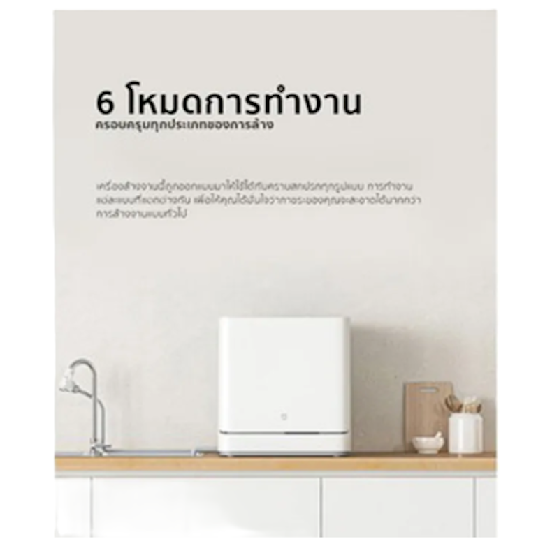Smart Desktop Dishwasher 5 Sets S1 3