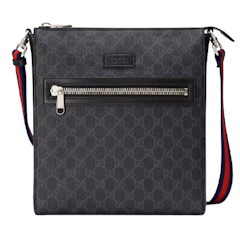 กระเป๋า Gucci ผู้ชาย รุ่น GG Black Small Messenger Bag