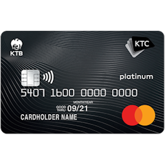 บัตรเครดิต KTC PLATINUM MASTERCARD