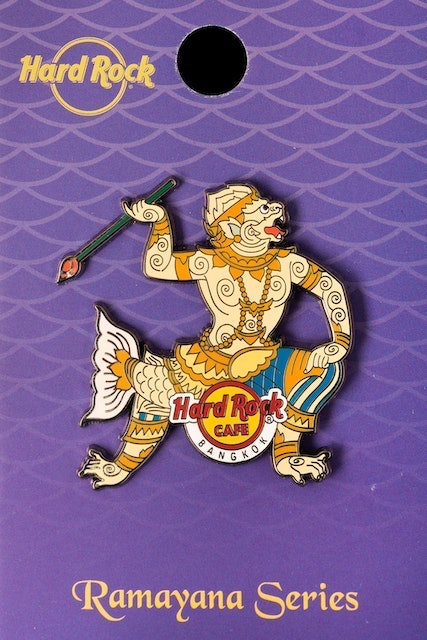 ของสะสม Hard Rock Dragon Flag Pin 2