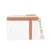 Louis Montini กระเป๋าใส่บัตร ผู้หญิง Evelyn Collection Saffiano Nametag Wallet 1