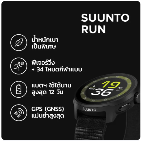 Run Smartwatch สมาร์ทวอทช์ 2
