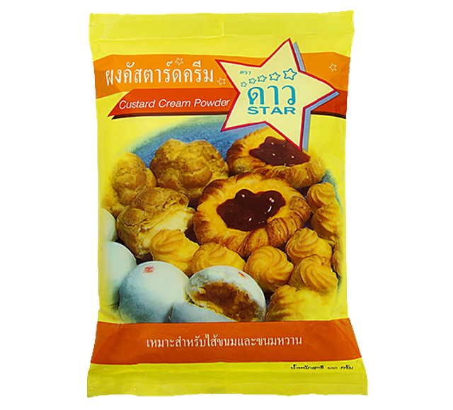 ผงคัสตาร์ด ผงคัสตาร์ดครีม  1