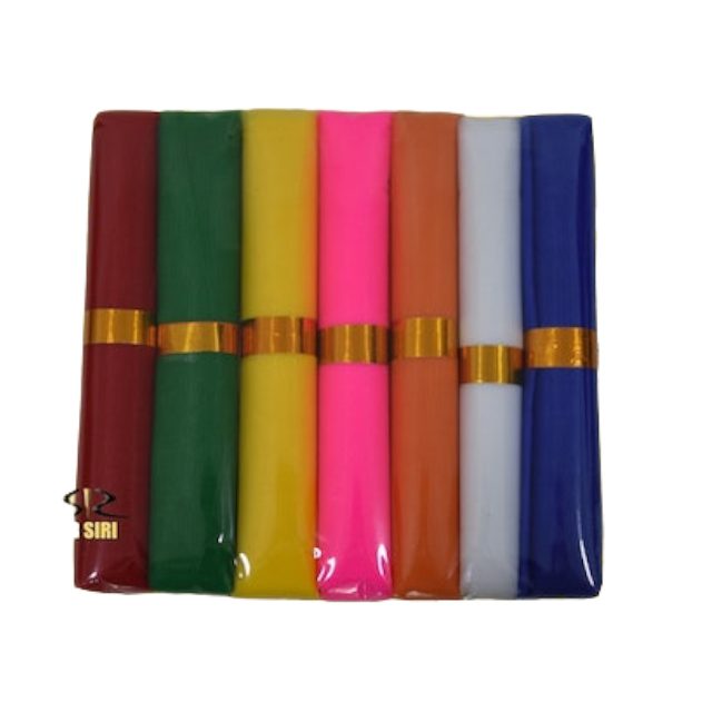 ของไหว้ศาลหลักเมือง ผ้าแพร 7 สี 1
