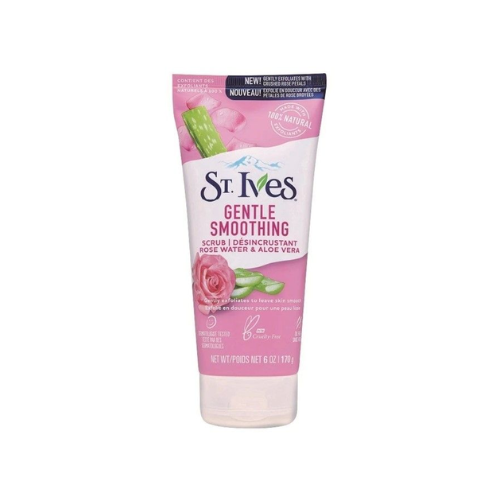 Gentle Smoothing Scrub Rose Water Aloe Vera 1