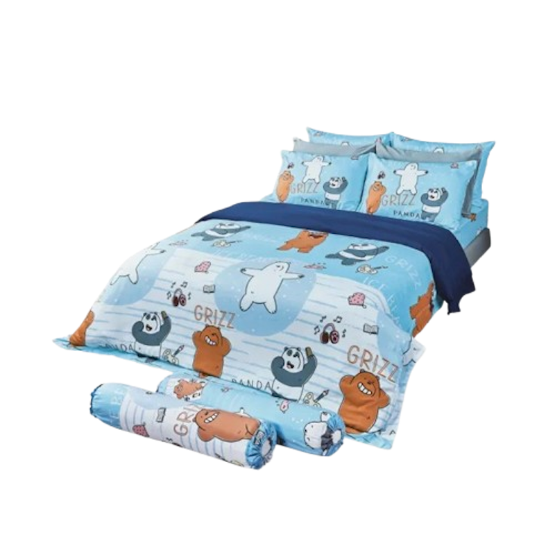 ผ้าปูที่นอน WE BARE BEARS 2