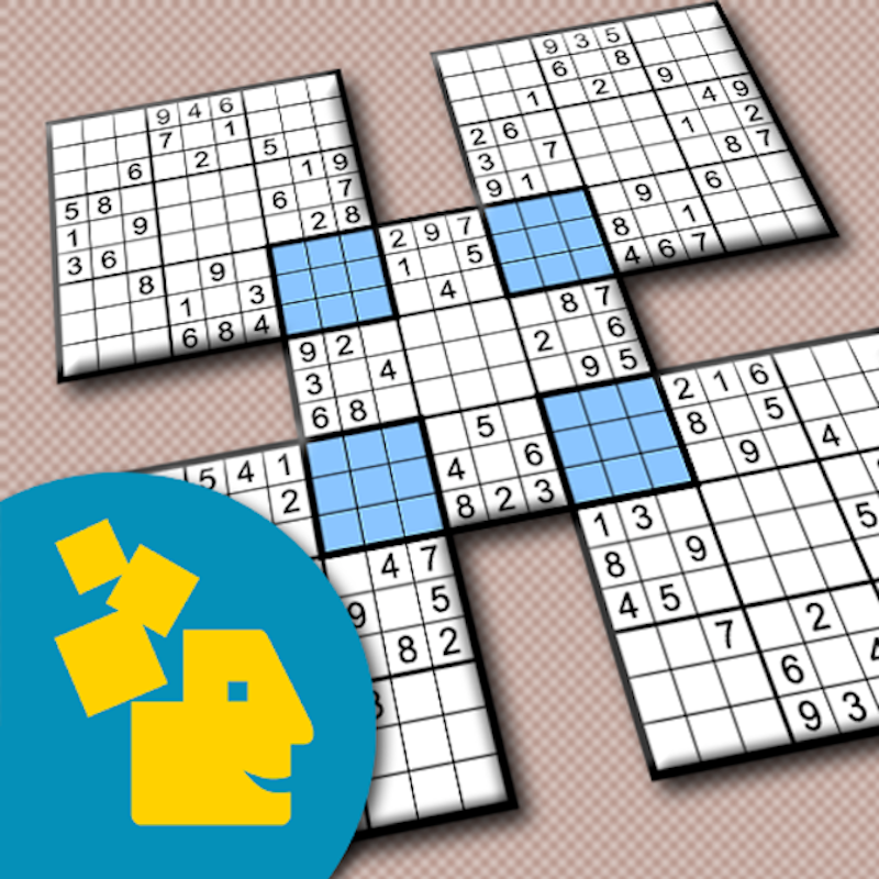 เกม Sudoku ออนไลน์ MultiSudoku Samurai Puzzles 1