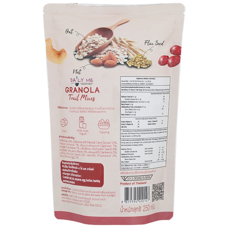 Granola Trial Mixes 2
