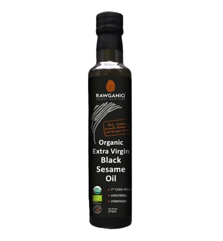 น้ำมันงา Organic Extra Virgin Black Sesame Seed Oil 1